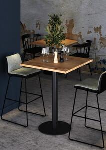 Dubový barový stolek, Stůl vysoký 90x100x90
