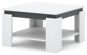 Konferenční stolek CRAIG bílá/antracitová
