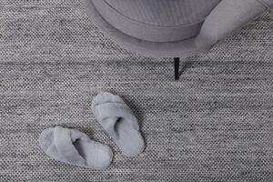 Obdélníkový koberec Devi, šedý, 300x200