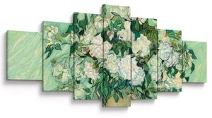 Obraz - Vincent van Gogh, Roses, reprodukce (210x100 cm)