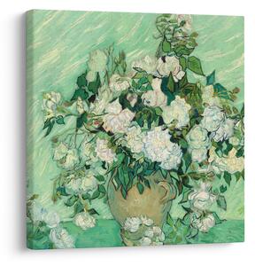 Obraz - Vincent van Gogh, Roses, reprodukce (30x30 cm)