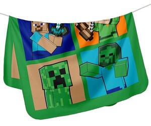 Carbotex Dětská deka Minecraft Figure, 150 x 200 cm