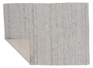 Obdélníkový koberec Ganga, bílý, 240x170