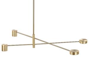 Závěsná lampa BANDON Kov Zlatá