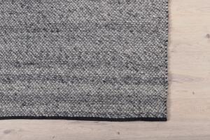 Obdélníkový koberec Ganga, stříbrný, 240x170