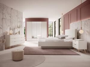 Sestava do ložnice Wosial IV, Barva: pískovo béžová / pískovo béžová + Abriamo 03 Mirjan24 5903211399312