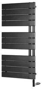 ELVL Bitherm elektrický radiátor BDHR.ERC s vertikálním regulátorem 450 x 934 mm, antracit, 300W Varianta: Pravá