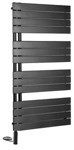 ELVL Bitherm elektrický radiátor BDHR.ERC s vertikálním regulátorem 450 x 1222 mm, antracit, 300W Varianta: Levá
