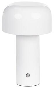 LED bezdrátová stolní lampa BESOS se stmívačem Kov Bílá