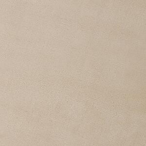 Kulatý viskózový koberec ⌀ 140 cm béžový GESI II