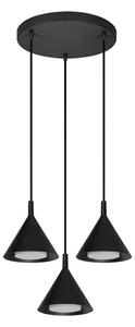 Brilagi - Lustr na lanku CONE TRIPLE ROUND 3xGX53/15W/230V černá