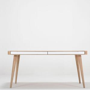 Jídelní stůl z dubového dřeva Gazzda Ena Two, 160 x 90 cm