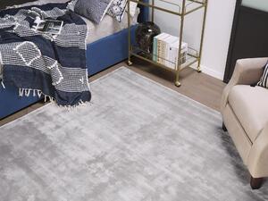Viskózový koberec 200 x 200 cm světle šedý GESI II