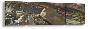 Obraz - John Singer Sargent, Simplon Pass, reprodukce (170x50 cm)