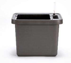 Samozavlažovací velkoobjemový truhlík Berberis UNO 45 cm - antracit