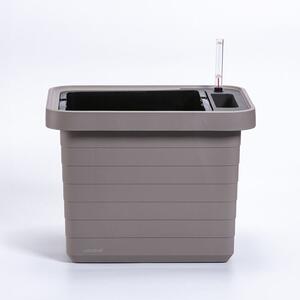 Samozavlažovací velkoobjemový truhlík Berberis UNO 45 cm - taupe