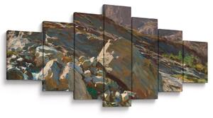 Obraz - John Singer Sargent, Simplon Pass, reprodukce (210x100 cm)