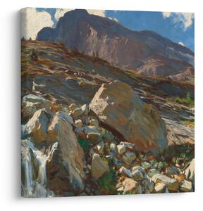 Obraz - John Singer Sargent, Simplon Pass, reprodukce (30x30 cm)