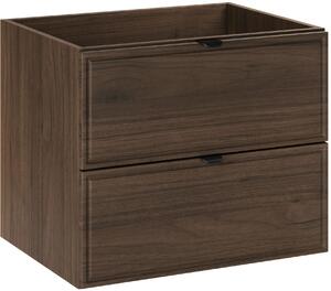 Comad Terra Villa skříňka 60x46x50 cm pod umyvadlo závěsná ořechová TERRA VILLA 82-60-46-2S