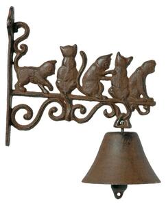 Nástěnný domovní zvonek Antic Line Cats