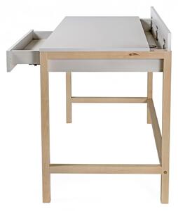 Pracovní stůl s šedou deskou Woodman NorthGate