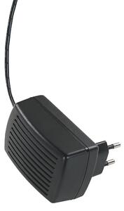Rozkládací LED křeslo s USB portem šedé SOMERO