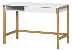 Pracovní stůl s bílou deskou Woodman NorthGate
