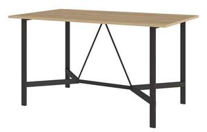 Jídelní stůl Houseland Dalma 140 cm dub safírový