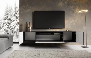 Televízní stolek NOEMI Barva korpusu: Black, Barva II.: Black