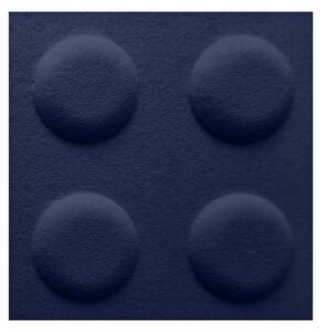 Filcový obklad Stavebnicové kostky 30x30 tmavě modrá