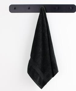 Bavlněný ručník DecoKing Marina černý