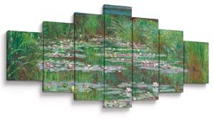 Obraz - Claude Monet, The Japanese Footbridge, reprodukce (210x100 cm)