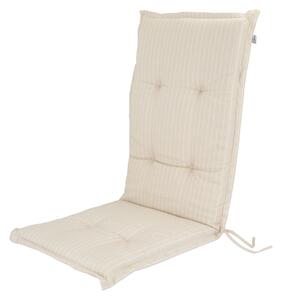LIVARNO home Potah na židli / křeslo, 113 x 50 x 7 cm (krémová) (100344522002)