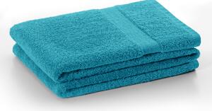 Bavlněný ručník DecoKing Mila 70x140 cm tyrkysový