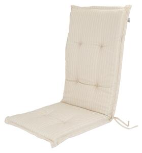 LIVARNO home Sada potahů na židli / křeslo, 113 x 50 x 7 cm, 4dílná, krémová (800004372)