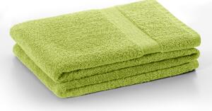 Bavlněný ručník DecoKing Mila 30x50cm světle zelený