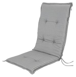 LIVARNO home Potah na židli / křeslo, 113 x 50 x 7 cm (šedá) (100344522001)