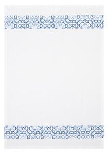 LIVARNO home Kuchyňské utěrky, 50 x 70 cm, 3 kusy (vzor/modrá/bílá) (100374269001)