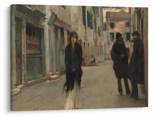 Obraz - John Singer Sargent, Street in Venice, reprodukce (70x50 cm)