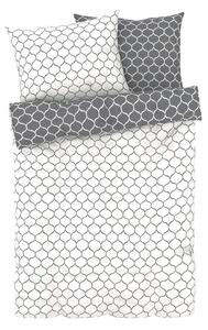 LIVARNO home Ložní povlečení z mikrovláknitého saténu, 200 x 220 cm (tmavě šedá) (100374477003)