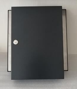 Lakovaná poštovní schránka GOAL Odstín: RAL 9005 - černá