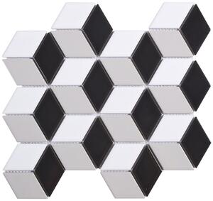 Intermatex TECH mozaika Cube Grey 26,5x30,9 INT075