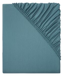 LIVARNO home Žerzejové napínací prostěradlo, 140-160 x 200 cm (tmavě modrá) (100374408002)