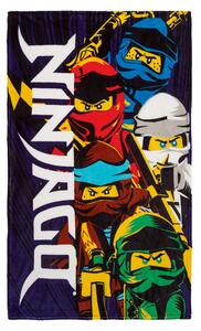LEGO Hebká deka, 100 x 150 cm (Ninjago tmavě modrá) (100344682002)