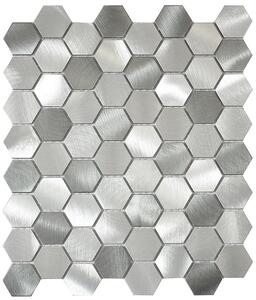 Intermatex ALPHA mozaika Silver 24,5x28,3 INT089