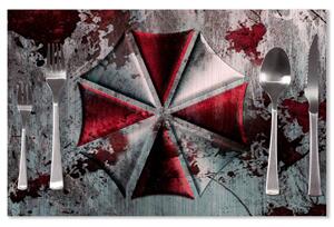 Sablio Prostírání Resident Evil Umbrella Corporation Steel: 40x30cm