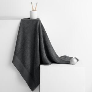 Bavlněný ručník AmeliaHome AMARI tmavě šedý