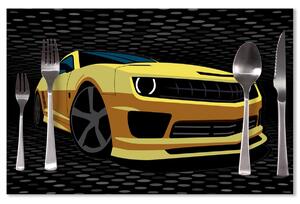 Sablio Prostírání Chevrolet Camaro Puntíky: 40x30cm