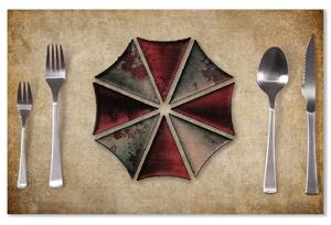 Sablio Prostírání Resident Evil Umbrella Corporation Vintage: 40x30cm