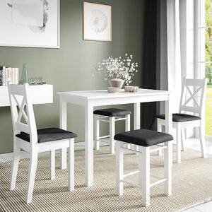 Jídelní set MAX VI | nerozkládací stůl 100x60 cm + 2x židle + 2x stolička | VÝBĚR BAREV a TKANIN
